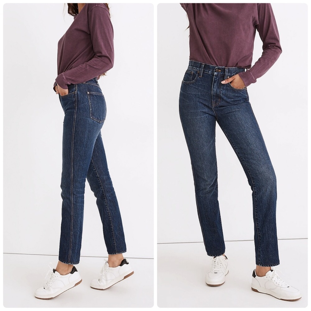 Madewell The Perfect Vintage Retro Stitched Edition High Rise Jean